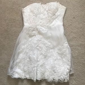 White Lace Dress